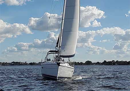 Punta Gorda Sailing's boat, the Calypso.